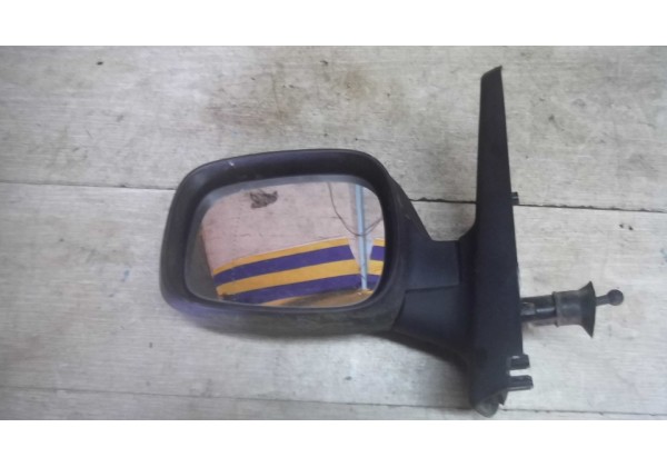 Дзеркало зовнішнє механічне, ліве Renault Kangoo, 2003 - 2008 р., 7700354636